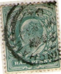 Stamps United Kingdom -  Eduardo VII