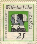 Stamps Germany -  Löhe wilhelm