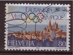 Sellos de Europa - Suiza -  Villa olimpica