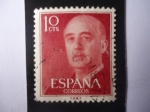 Stamps Spain -  General: Francisco Franco Bahamonte (1892-1975) 