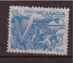 Sellos del Mundo : America : Nicaragua : serie- Reforma agraria