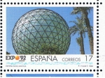 Stamps Spain -  Edifil  3169  Exposición Universal de Sevilla.  Expo´92.  