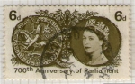 Stamps United Kingdom -  Aniversario del Parlamento