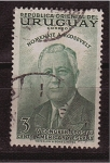 Sellos de America - Uruguay -  V congreso postal