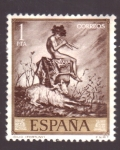 Stamps Europe - Spain -  Idilio- Fortuny- Día del Sello