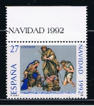 Sellos de Europa - Espaa -  Edifil  3227  Navidad´92.  