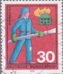 Stamps Germany -  bombero