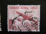 Sellos de America - Chile -  Aereo