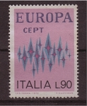 Stamps Italy -  serie- Europa