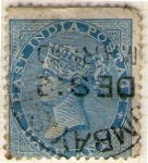 Stamps India -  56 Reina Victoria