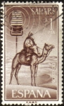 Stamps Europe - Spain -  SAHARA - Camello y microfono