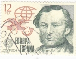 Stamps Spain -  EUROPA CEPT-1979  Manuel de Ysasi    (Q)