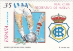 Stamps Europe - Spain -  REAL CLUB RECREATIVO DE HUELVA, Decano del Futbol Español     (Q)