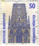 Sellos de Europa - Alemania -  Freiburger catedral