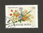 Stamps Hungary -  Ramos florales