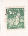 Stamps Czechoslovakia -  CASTILLO DE PERNSTEJN