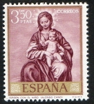 Stamps Spain -  1917-  Alonso Cano . 