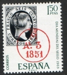 Sellos de Europa - Espaa -  1922- Día Mundial del Sello. Fechador de la llegada a Madrid.