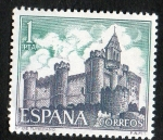 Stamps Spain -  1927- Castillos de España. Turégano  ( Segivia ).