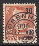 Stamps Denmark -  Frederick IX de Dinamarca.