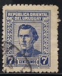 Sellos de America - Uruguay -  ARTIGAS