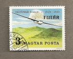 Stamps Hungary -  60 Aniv. Rally Aviación