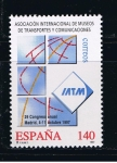 Sellos de Europa - Espa�a -  Edifil  3510  29º Congreso Internacional de la Asociación de Museos de Transportes y Comunicaciones.