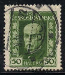 Stamps Czechoslovakia -  Tomáš Garrigue Masaryk