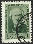 Stamps : America : Argentina :  150 ANIVERSARIO NACIMIENTO DE  JUAN BAUTISTA ALBERDI 