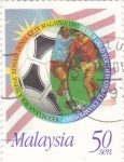 Sellos del Mundo : Asia : Malaysia : Campeonato de Futbol Malasia-97