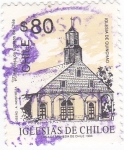 Sellos de America - Chile -  IGLESIAS DE CHILOE- Iglesia de Quinchao