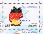 Stamps Spain -  Edifil  3633  Paises del Euro.  