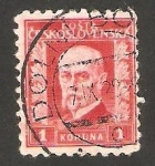 Stamps Czechoslovakia -  219 - Presidente Masaryk