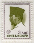 Stamps Indonesia -  14 Achmed Sukarno