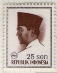 Stamps Indonesia -  18 Achmed Sukarno