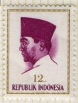 Sellos del Mundo : Asia : Indonesia : 28 Achmed Sukarno