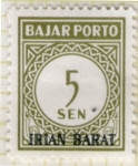 Sellos del Mundo : Asia : Indonesia : 40 Bajar Porto