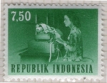 Stamps Indonesia -  53 Teletipo