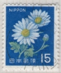 Stamps Japan -  4 Flora