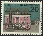 Stamps Germany -  LANDESHAUPTSTADTE - D. BUNDESPOST