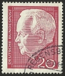 Sellos de Europa - Alemania -  BUNDESPRASIDENT LUDKE - D. BUNDESPOST