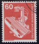 Sellos del Mundo : Europa : Alemania : 1978 Industria y tecnología.Rayos X - Ybert:833