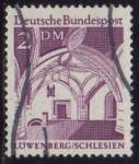 Stamps Germany -  1966 Edificios Hitóricos.Löwenberg - Ybert:362