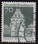 Stamps Germany -  1967-69 Edificios Históricos.Puerta de Soest - Ybert:396