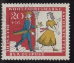 Stamps Germany -  1965 Beneficencia. Escenas de Cenicienta - Ybert:354