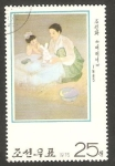 Stamps North Korea -  Cuadro