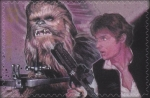 Sellos de America - Estados Unidos -  Star Wars - Chewbacca and Han Solo