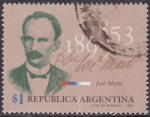 Sellos de America - Argentina -  Jose Marti