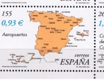 Stamps Spain -  Edifil  3855 D  150 Años del ministerio de Fomento. Programa de Infraestructuras.  