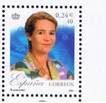 Stamps Spain -  Edifil  3856 B  25º aniver. del Reinado de S.M. Don Juan Carlos I.  